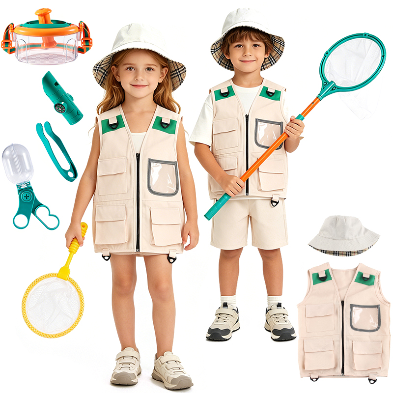 Kids Outdoor Adventure Kit - エクスプローラー アドベンチャー キット アウトドア ベスト &
