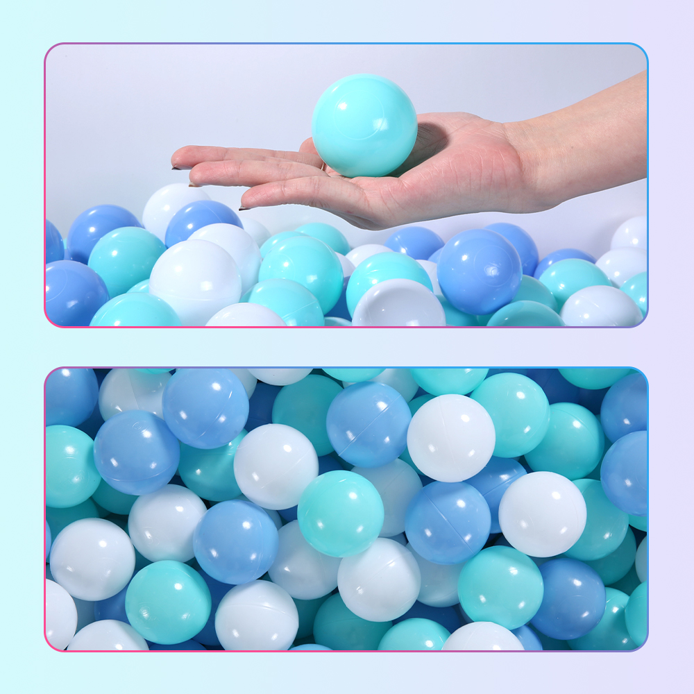 Kids Outdoor Tent - 100 個の色のプラスチックボール水プールオーシャンボールピットボール子供水泳ピットメッシュバッグままごと屋外テントおもちゃ