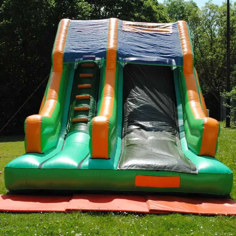 Kids Outdoor House With Slide - バウンススライド、バウンスハウス、屋外アクティビティ、インフレータブルゲーム、キャッスル、大人と子供向けインフレータブル玩具、工場価格