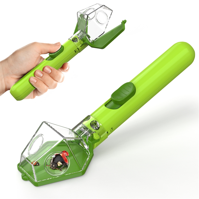 Kids Outdoor Adventure Kit - 子供用バグキャッチャー 6倍拡大鏡付きエクスプローラーキット 屋外STEMアドベンチャー用 昆虫観察おもちゃ 男の子と女の子向け