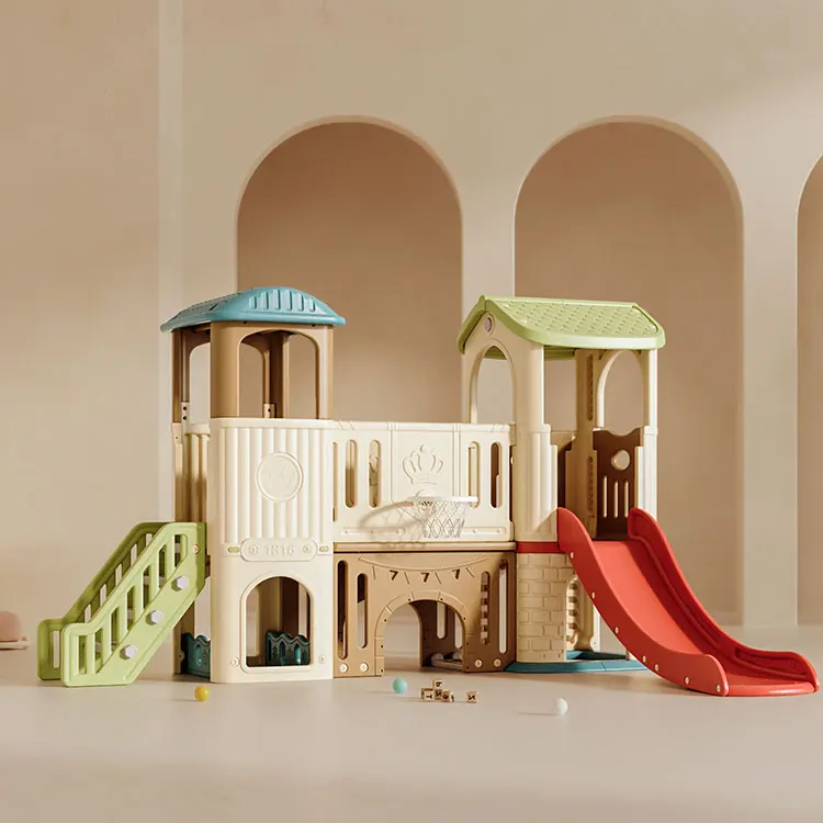 ホットセール 子供用プレイハウス 屋外小型プラスチック製滑り - Kids Outdoor House With Slide のレビューと価格