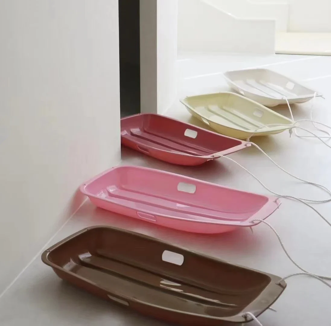 大人と子供向けのカラフルなプラスチック製スノーサンドスレッド - Kids Outdoor Youtube のレビューと価格