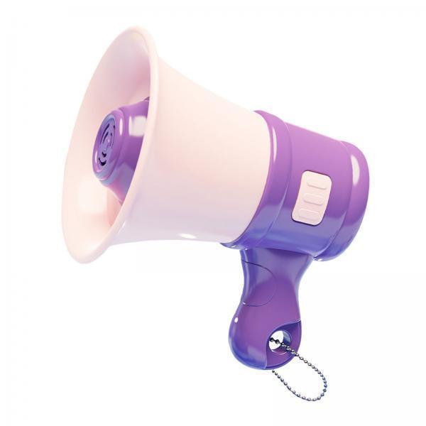 ノベルティミニメガホンキーホルダー、ポータブル拡声器おもちゃ - Kids Outdoor Voices のレビューと価格