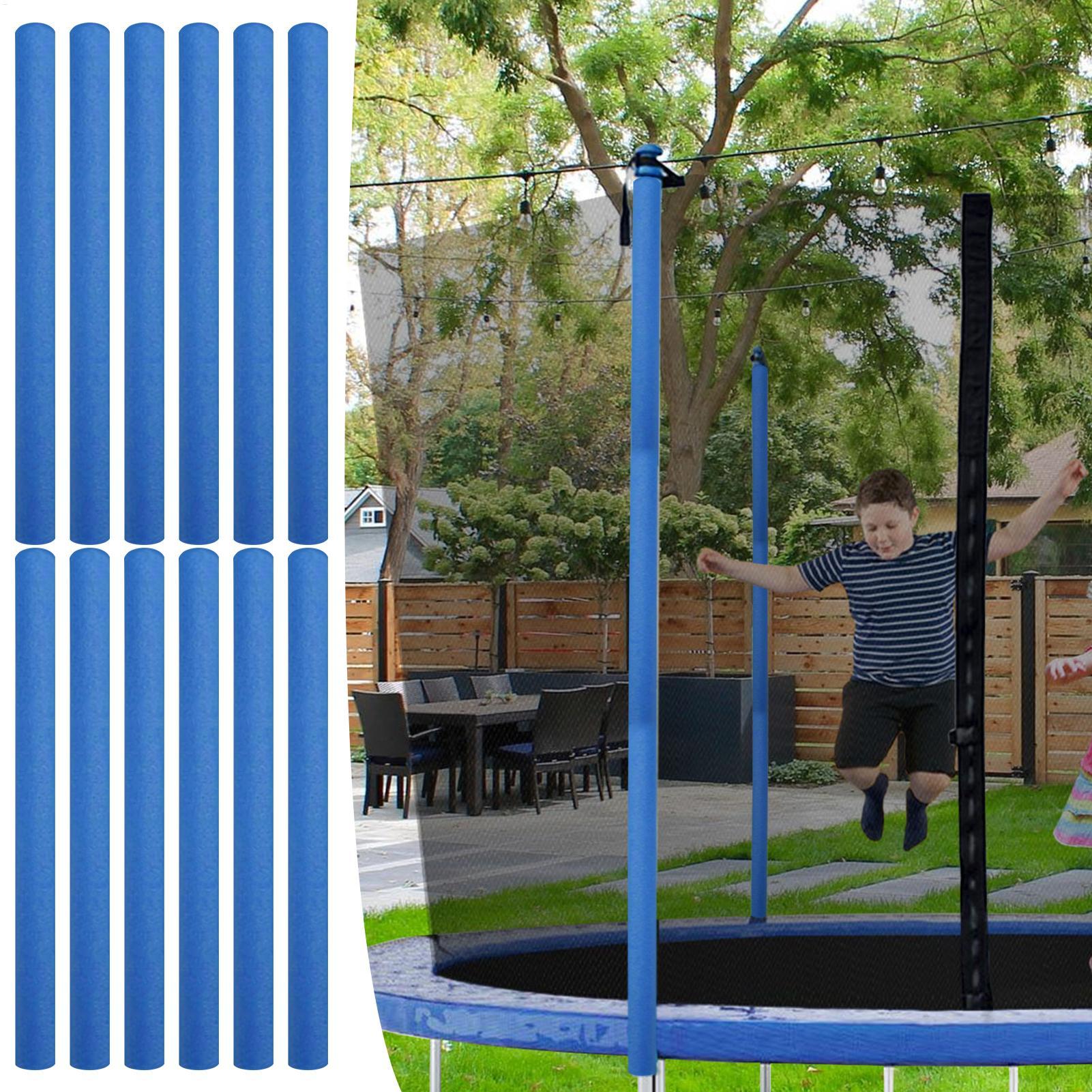 トランポリンポールカバートランポリンエンクロージャ保護チュー - Kids Outdoor Youtube のレビューと価格