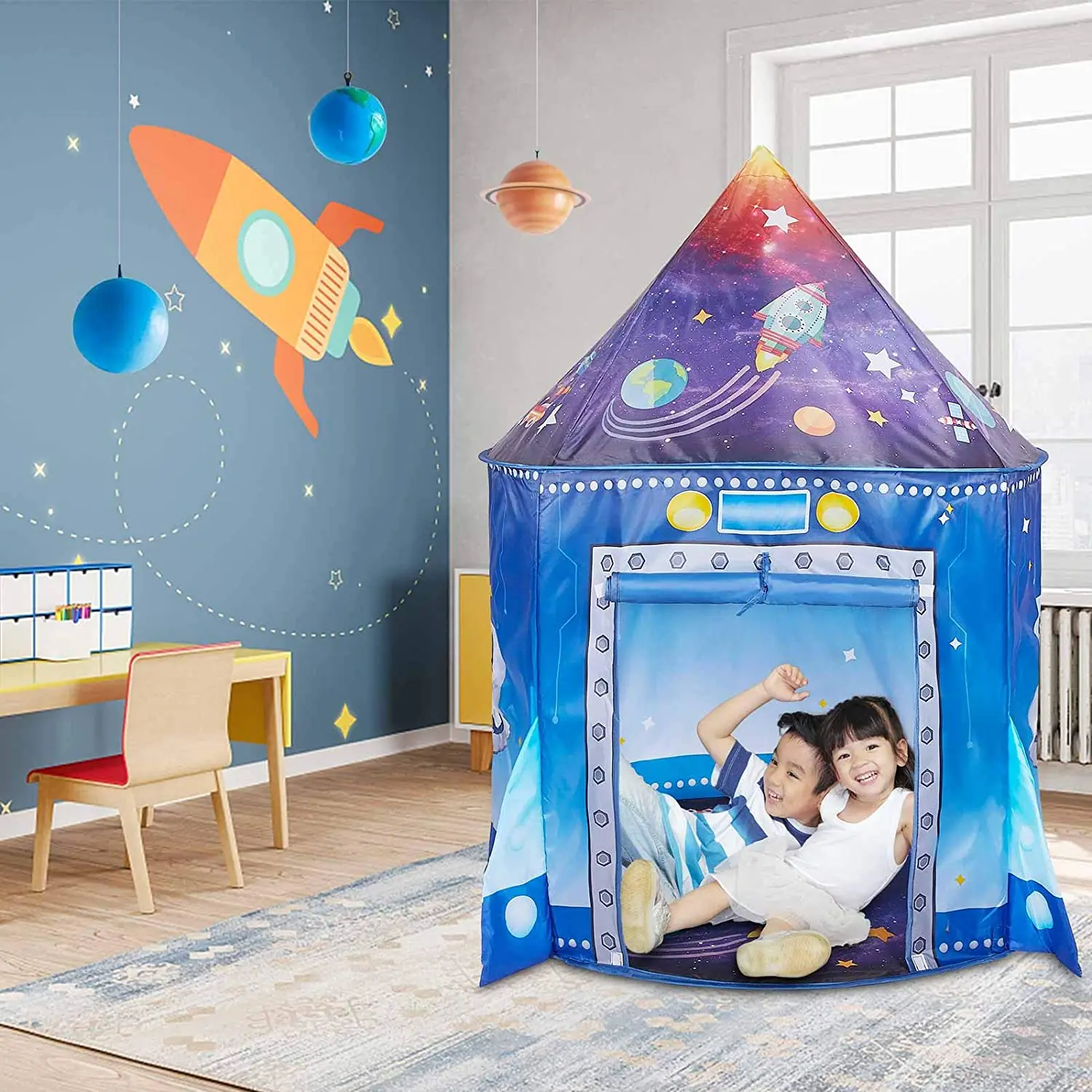 ロケット船キッズテント ポップアッププレイテント 子供用 大 - Kids Outdoor Tent のレビューと価格