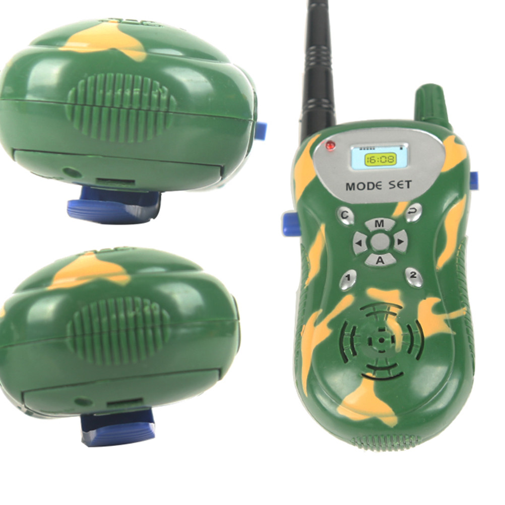 2個入り子供用インターホンハンドヘルドトランシーバー、自動周 - Kids Outdoor Voices のレビューと価格