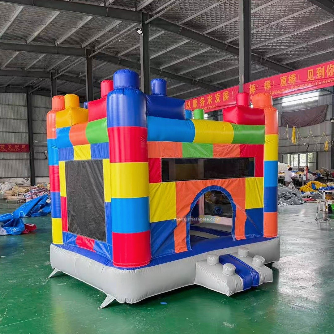 子供用バウンスハウス ジャンピングキャッスル スライドコンボ - Kids Outdoor House With Slide のレビューと価格