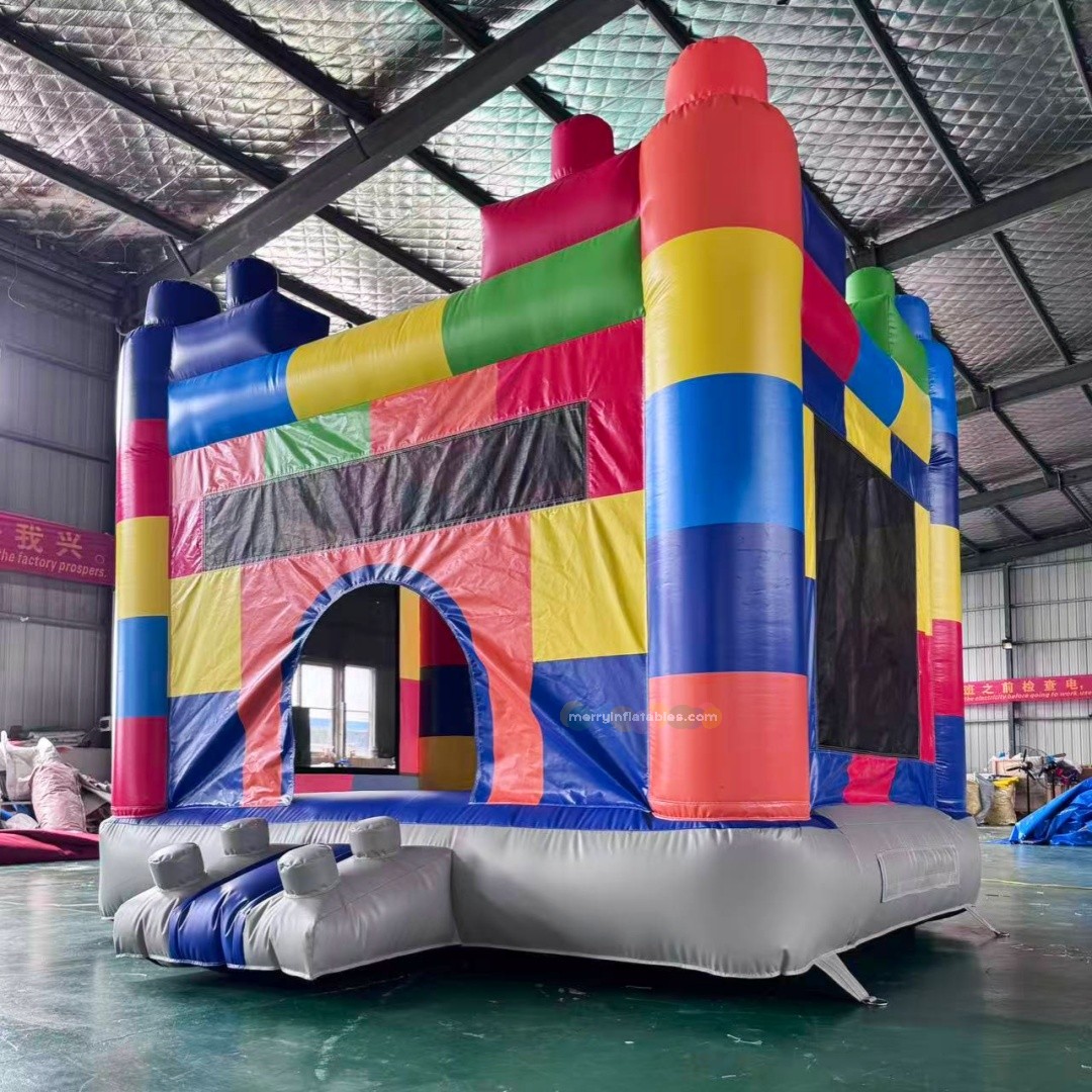 子供用バウンスハウス ジャンピングキャッスル スライドコンボ - Kids Outdoor House With Slide のレビューと価格