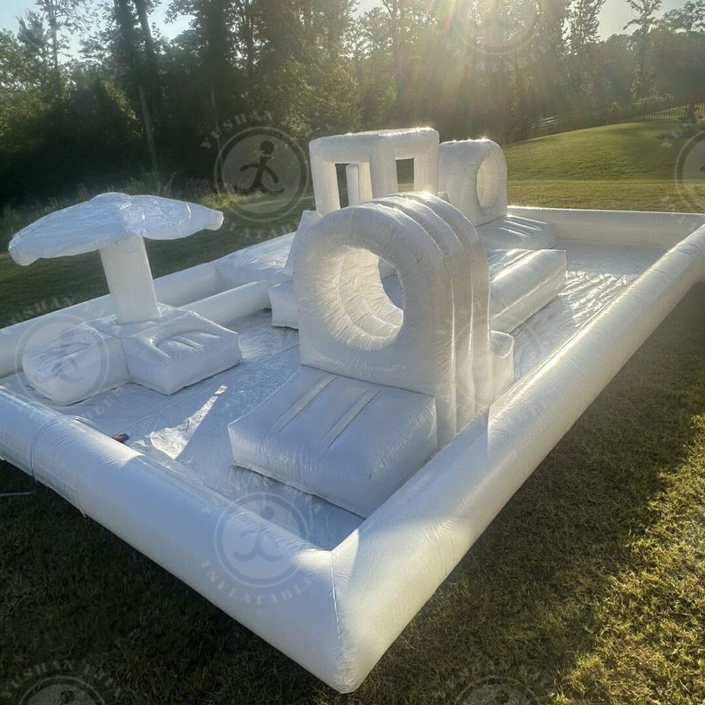 子供用インフレータブルバウンスハウスコンボ,ソフトプレイギア - Kids Outdoor House With Slide のレビューと価格