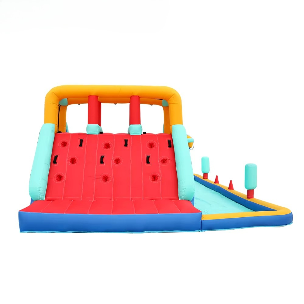 屋外用インフレータブルバウンスキャッスル、スライド付きキッズ - Kids Outdoor House With Slide のレビューと価格