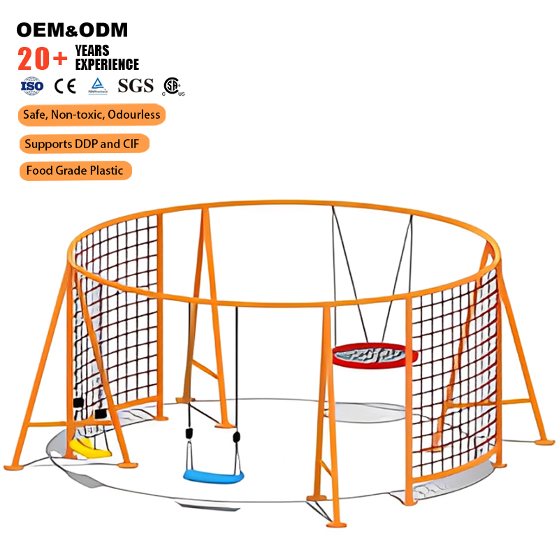 学校用3人乗り屋外メタルグリーンスイングセット、子供用遊具ス - Kids Outdoor Garden Set のレビューと価格