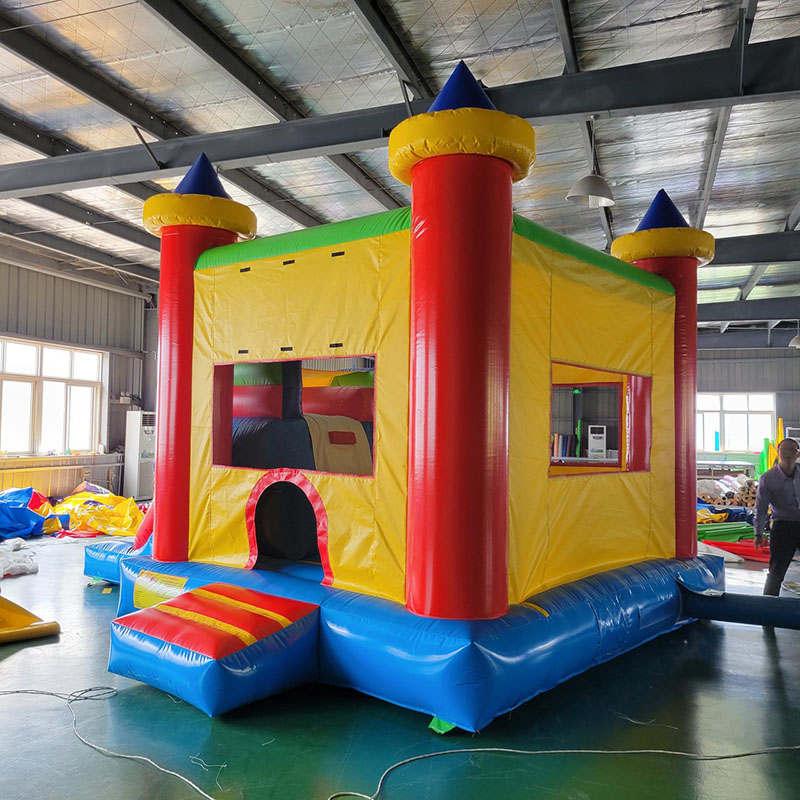 スライド付きトランポリン、ジャンプハウス、子供用屋外パーティ - Kids Outdoor House With Slide のレビューと価格