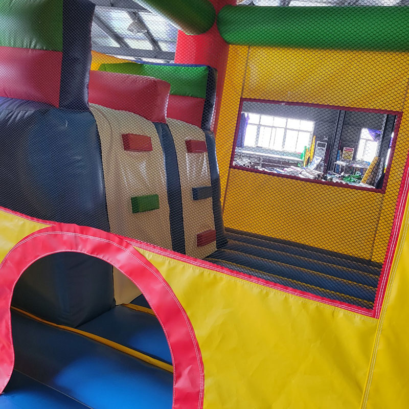 スライド付きトランポリン、ジャンプハウス、子供用屋外パーティ - Kids Outdoor House With Slide のレビューと価格