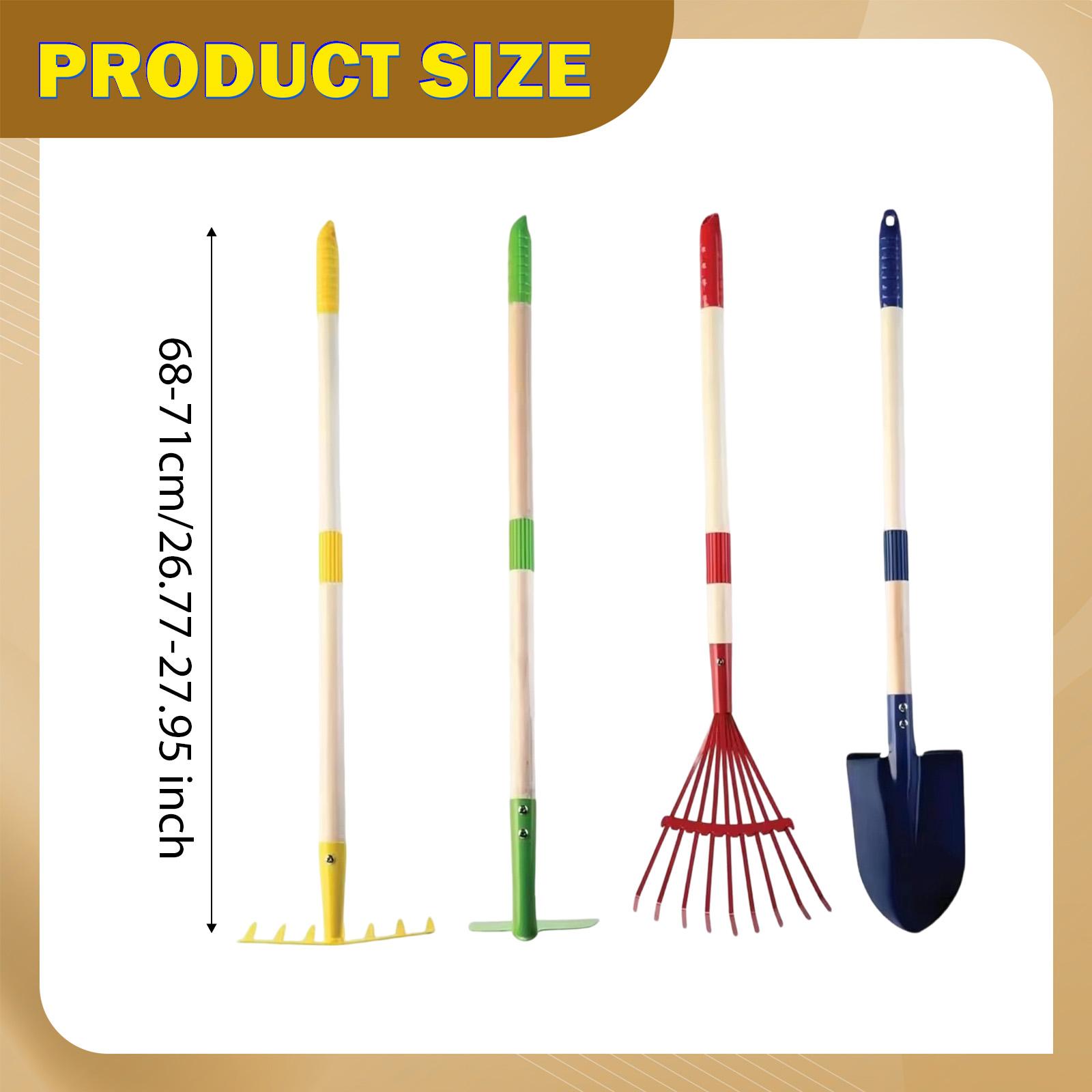 ポータブルキッズガーデニングハンドツールセット 軽量で丈夫な - Kids Outdoor Garden Set のレビューと価格