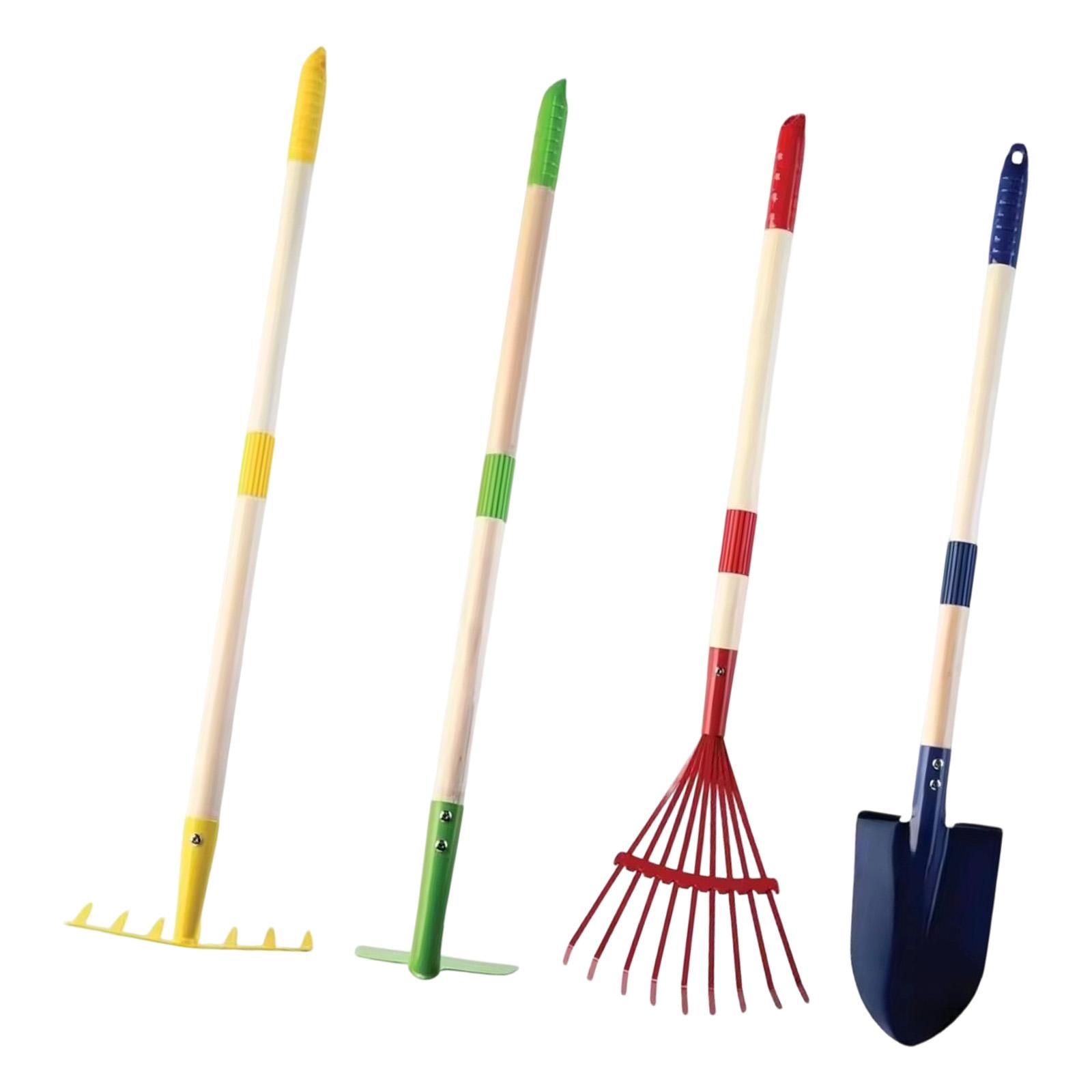 ポータブルキッズガーデニングハンドツールセット 軽量で丈夫な - Kids Outdoor Garden Set のレビューと価格