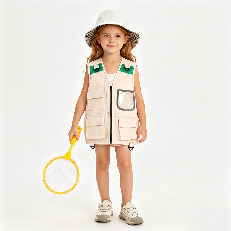 エクスプローラー アドベンチャー キット アウトドア ベスト - Kids Outdoor Adventure Kit のレビューと価格