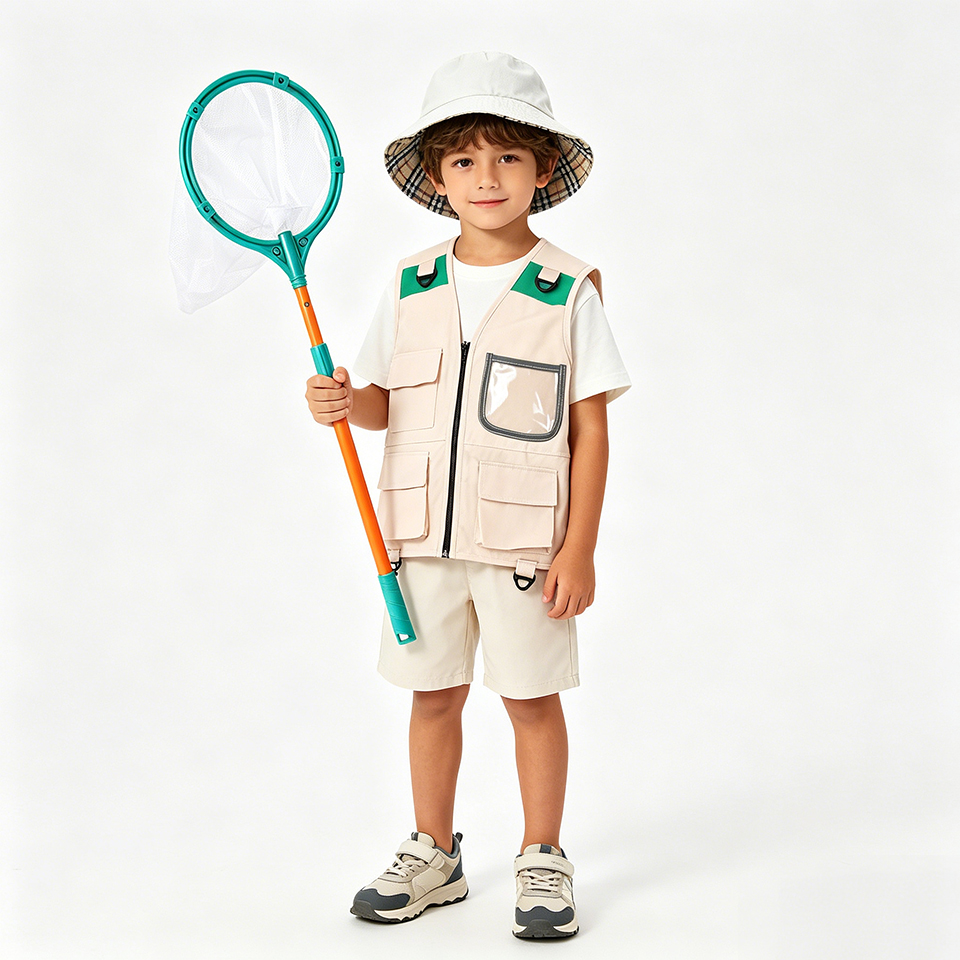 エクスプローラー アドベンチャー キット アウトドア ベスト - Kids Outdoor Adventure Kit のレビューと価格