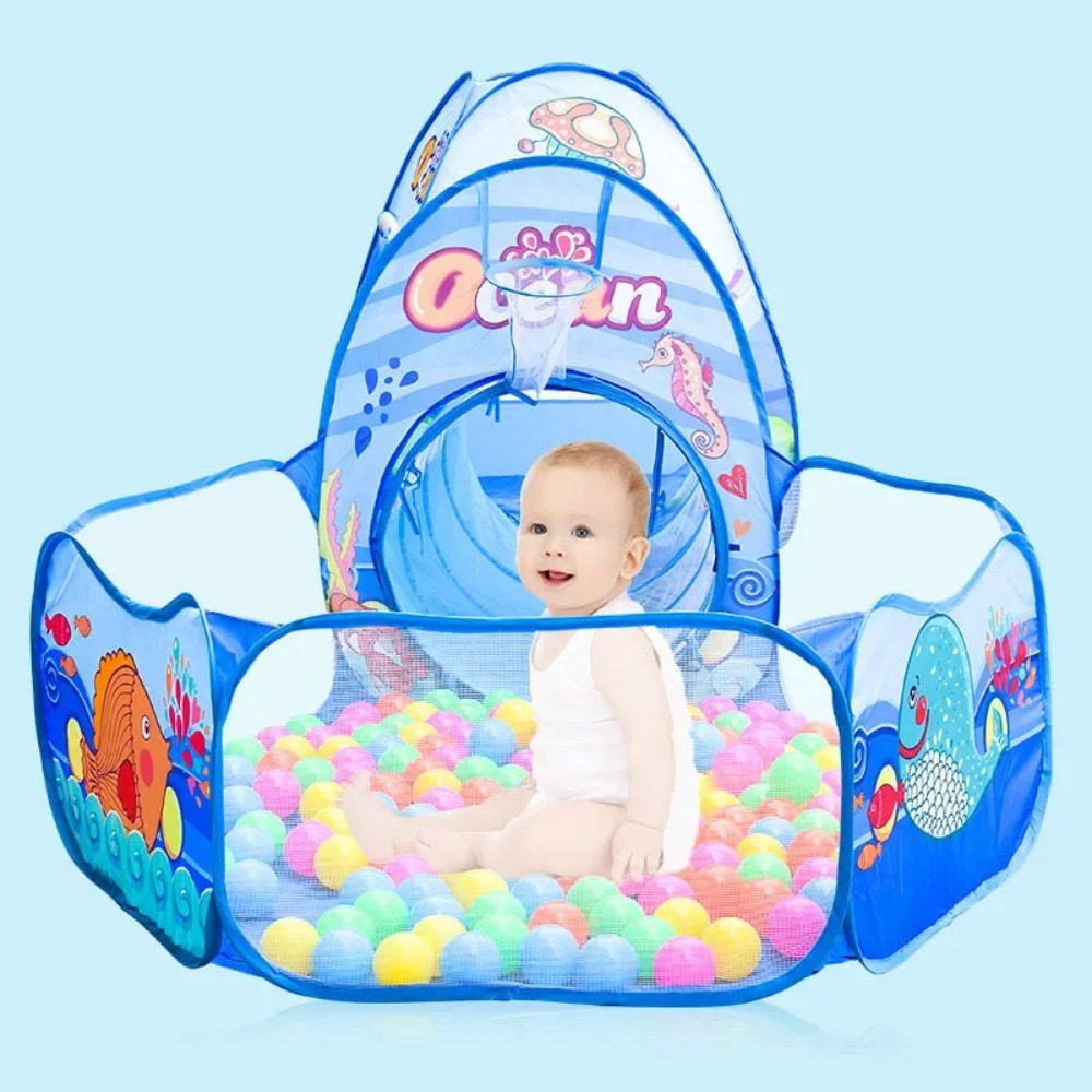 キッズボールプールベビープレイペンポータブルテントクロールト - Kids Outdoor Tunnel のレビューと価格