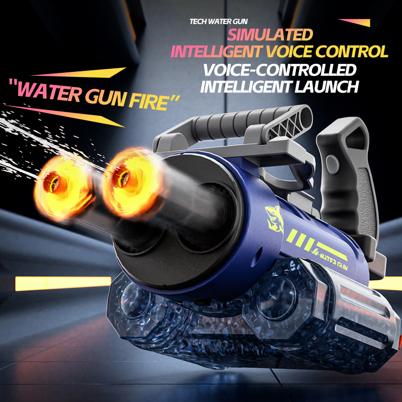 電動水鉄砲音声制御強力ピストル大容量バックパック水鉄砲屋外水 - Kids Outdoor Voices のレビューと価格