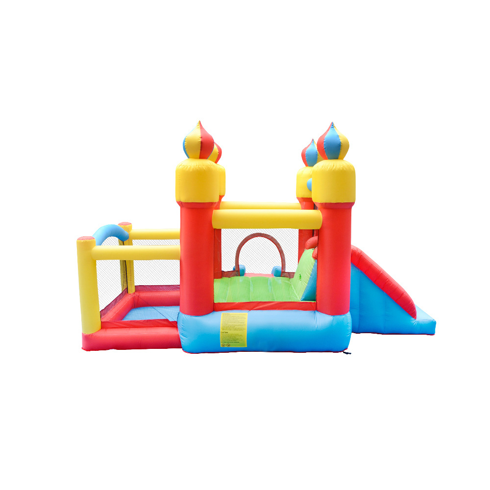 在庫あり 子供用 インフレータブル バウンスハウス スライダ - Kids Outdoor House With Slide のレビューと価格
