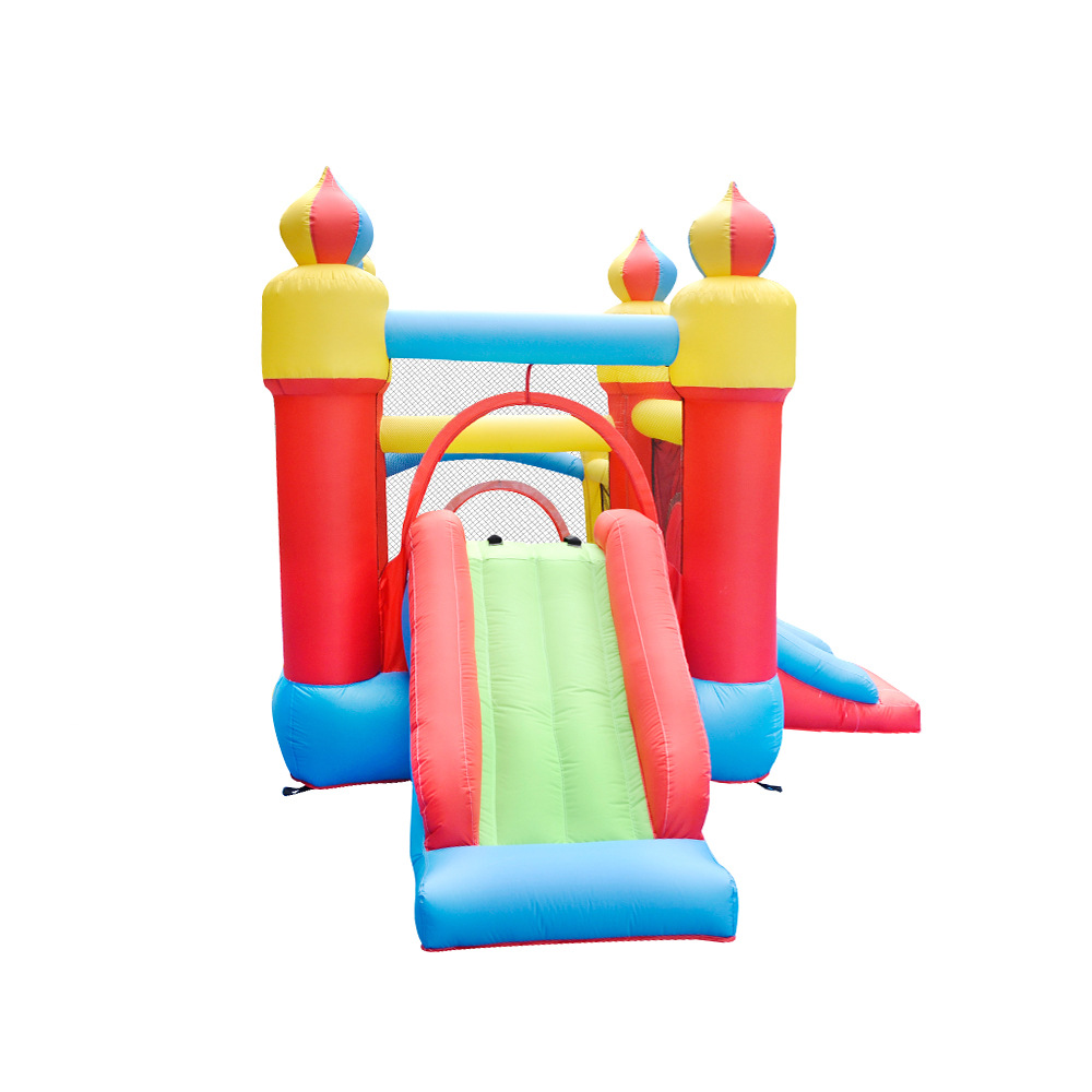 在庫あり 子供用 インフレータブル バウンスハウス スライダ - Kids Outdoor House With Slide のレビューと価格