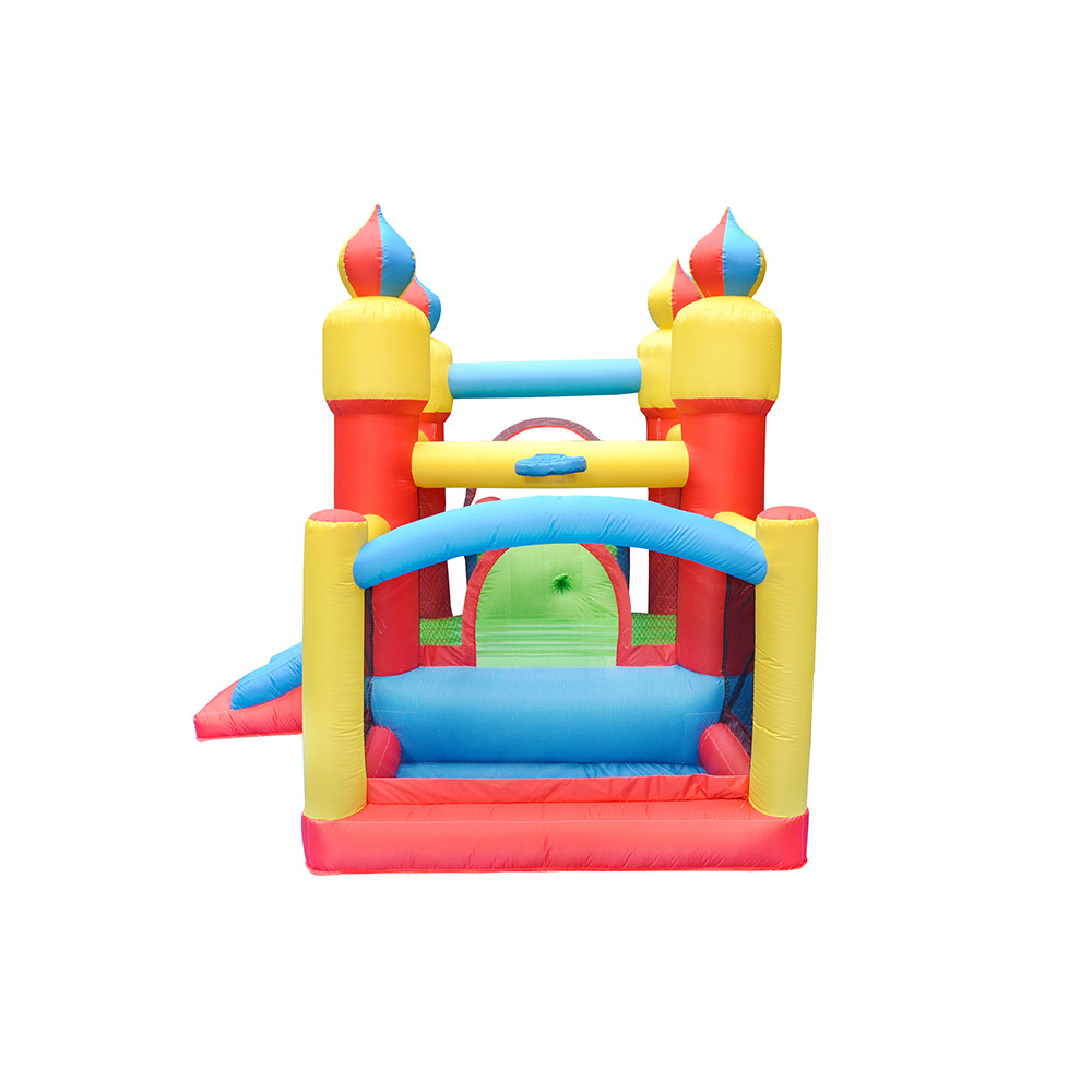 在庫あり 子供用 インフレータブル バウンスハウス スライダ - Kids Outdoor House With Slide のレビューと価格