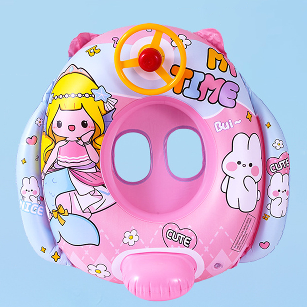 子供インフレータブル水泳リングシート付きベビー水泳フロート水 - Kids Outdoor Youtube のレビューと価格