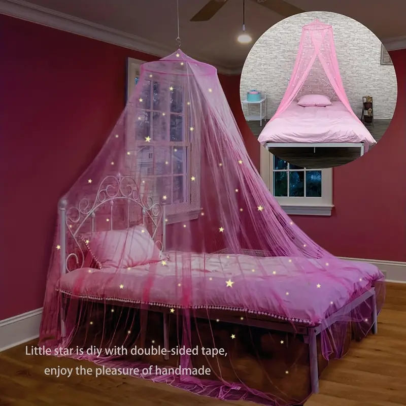 女の子のための星とプリンセスのプリントが付いたベッドの小屋, - Kids Outdoor Tent のレビューと価格