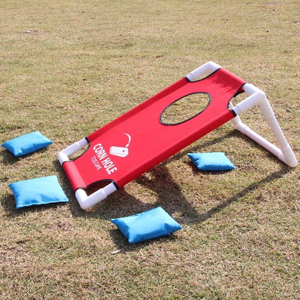 コーンホールゲームセット 折りたたみ式ビーンバッグトスボード - Kids Outdoor Garden Set のレビューと価格