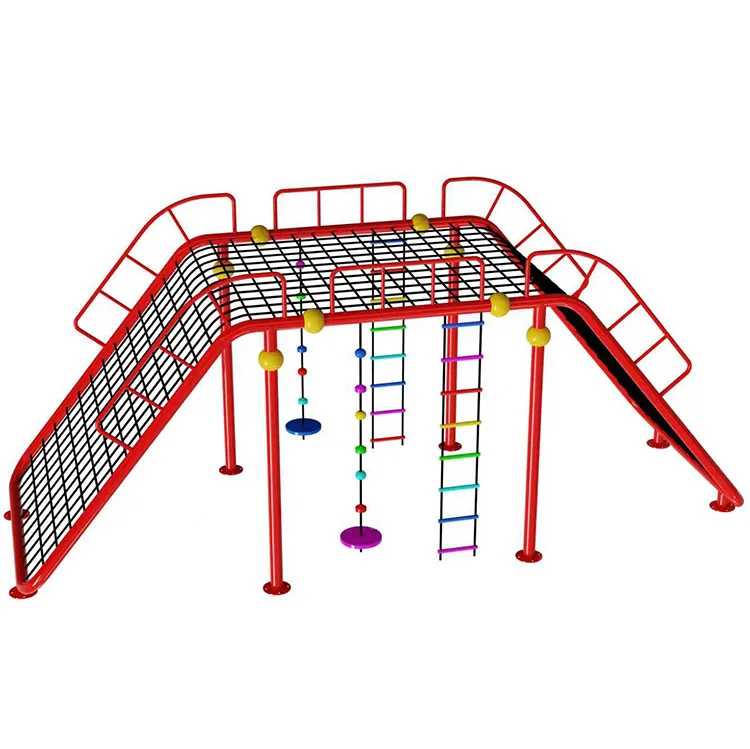 カスタムプラスチックロープネットクライミングトンネル、商業用 - Kids Outdoor Yard Equipment のレビューと価格