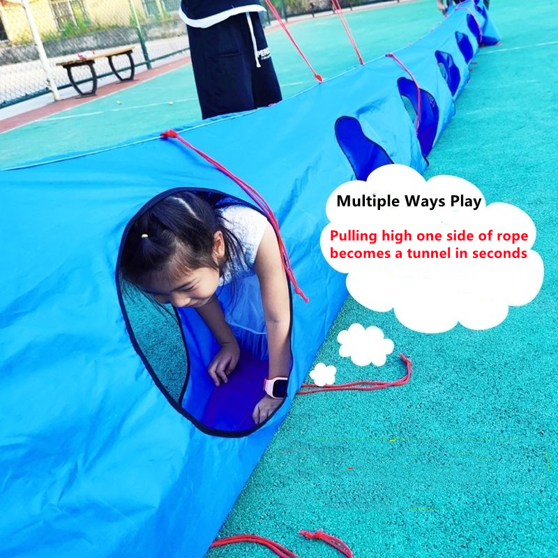 子供の遊び場,幼稚園のスポーツトレーニングのための楽しい屋外 - Kids Outdoor Tunnel のレビューと価格