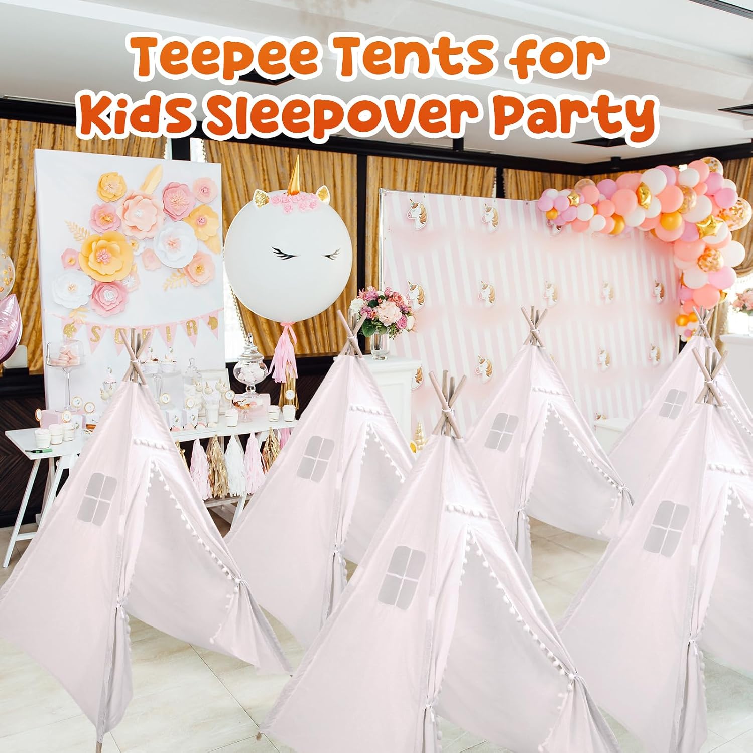 Windyun 6個セット 子供用ティピーテント 折りたたみ - Kids Outdoor Tent のレビューと価格