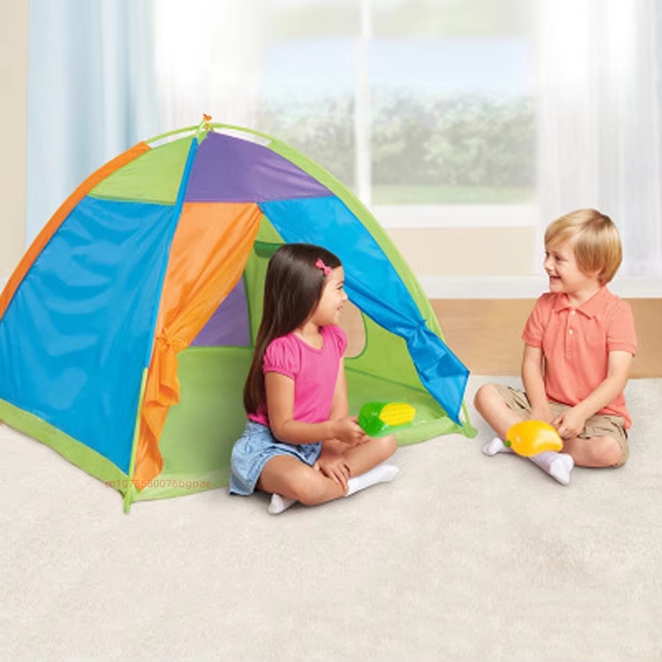 子供用プレイハウステント、大型キッズキャンプテント、ティピー - Kids Outdoor Tunnel のレビューと価格