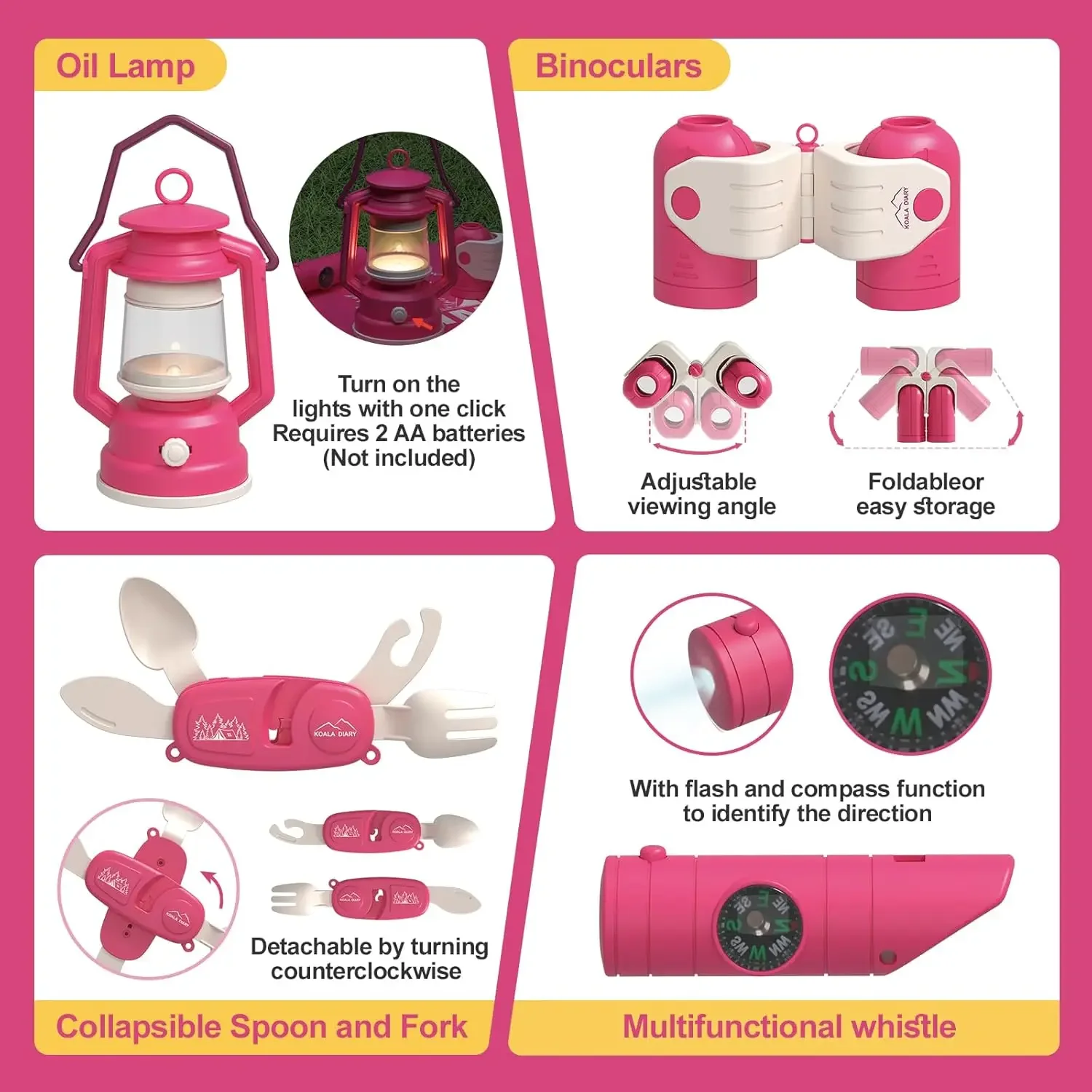 ‌ 子供用アウトドア自然探検おもちゃセット ビーチ砂遊びツー - Kids Outdoor Adventure Kit のレビューと価格