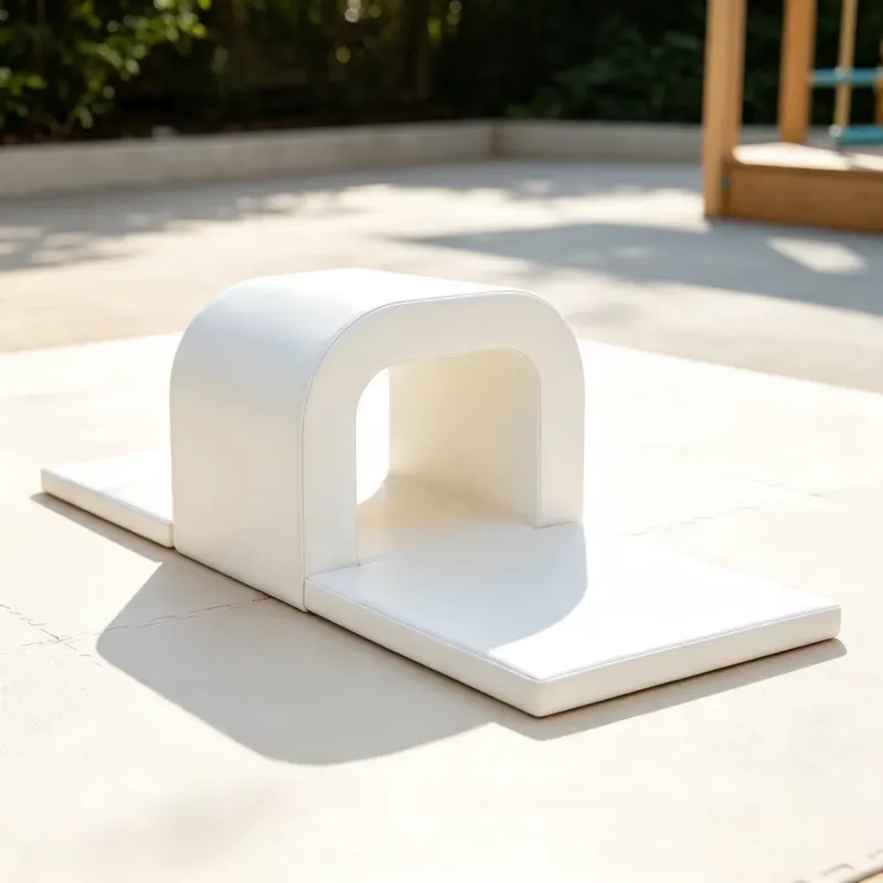子供用ソフトプレイ トンネルクライマー アーチ型クロールチュ - Kids Outdoor Tunnel のレビューと価格