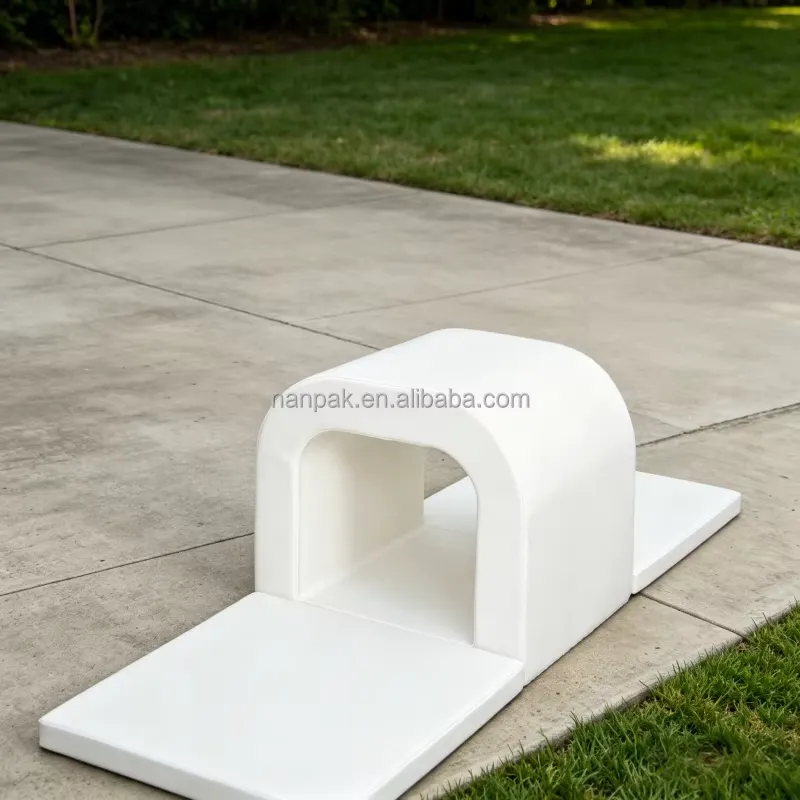 子供用ソフトプレイ トンネルクライマー アーチ型クロールチュ - Kids Outdoor Tunnel のレビューと価格