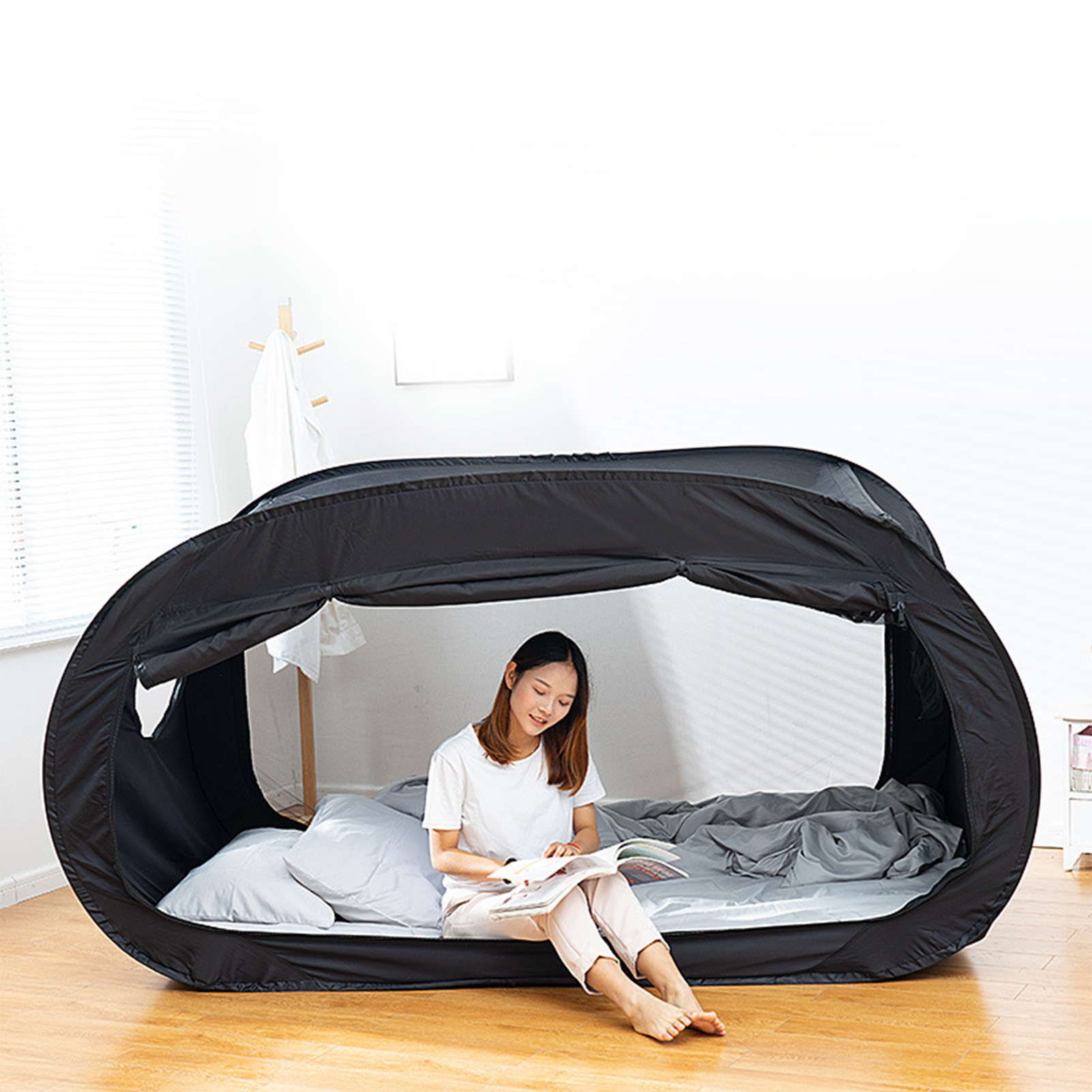子供と大人のための完全に囲まれた屋内ベッドテント,屋外折りた - Kids Outdoor Tent のレビューと価格