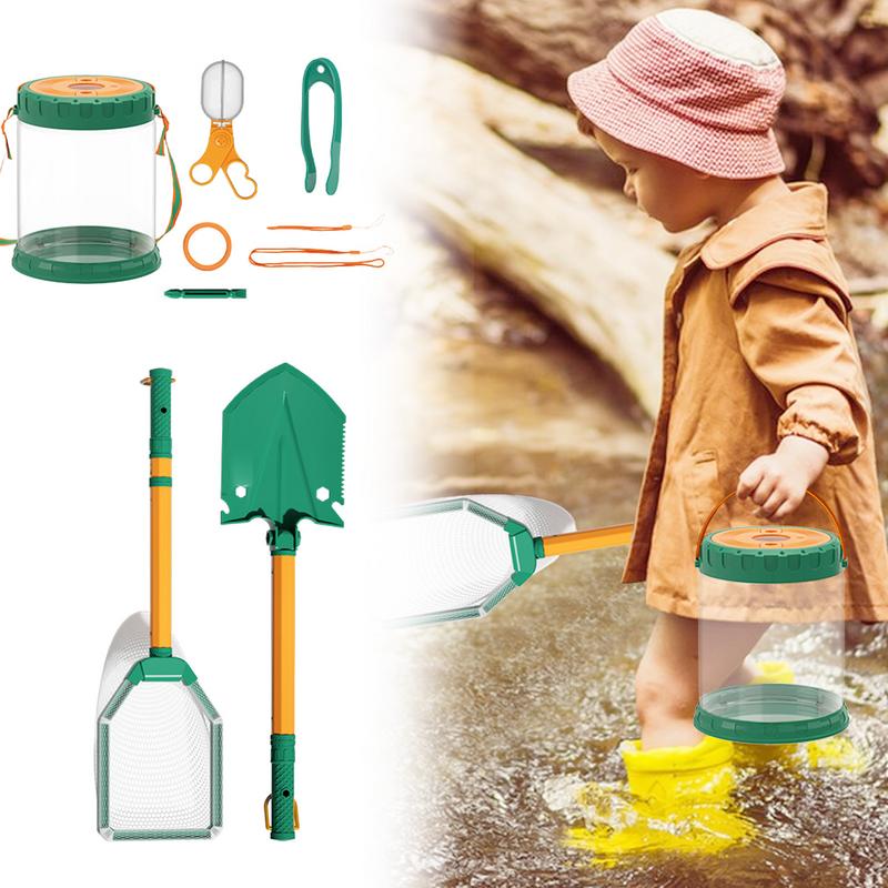 子供用バタフライキャッチャーキット,格納式キャッチャー,多用 - Kids Outdoor Adventure Kit のレビューと価格