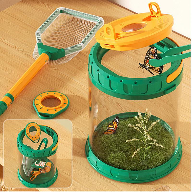 子供用バタフライキャッチャーキット,格納式キャッチャー,多用 - Kids Outdoor Adventure Kit のレビューと価格