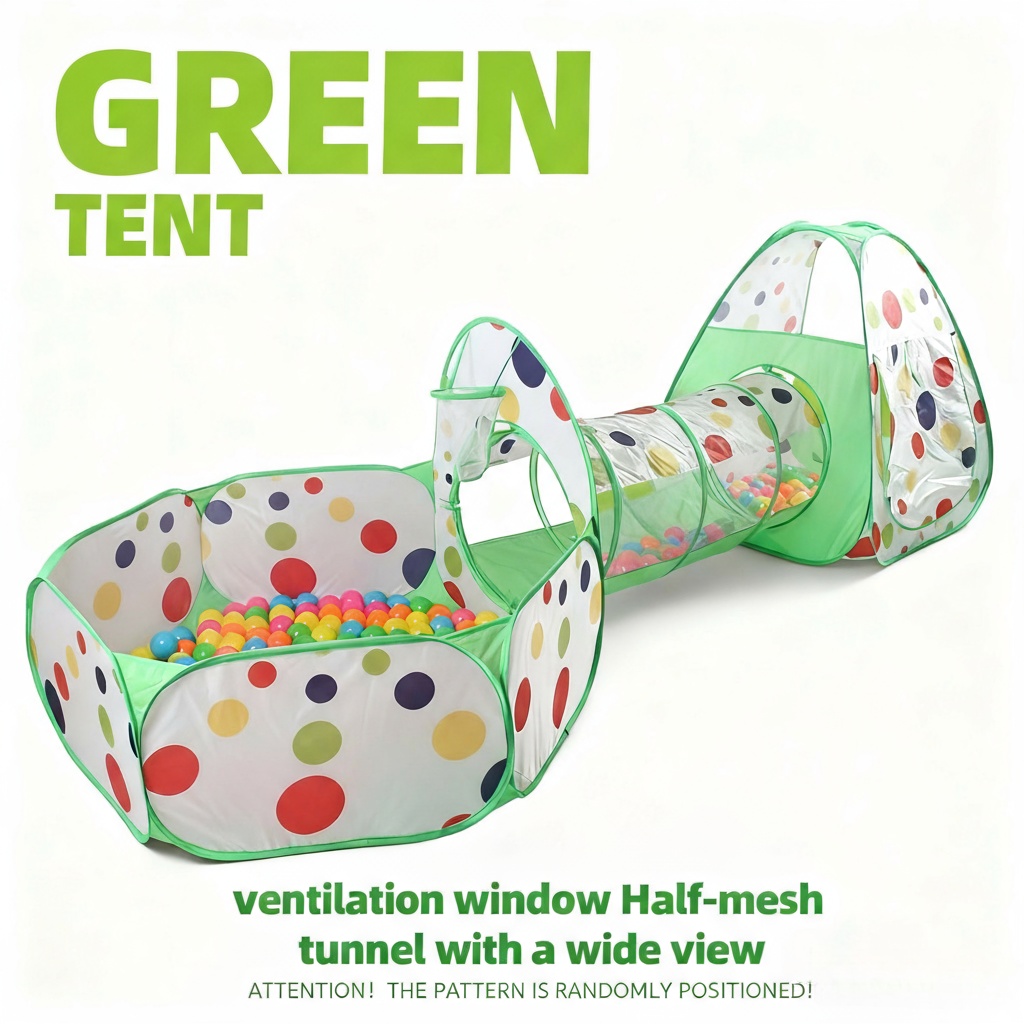 子供用プレイテント、おもちゃボールプール - プレイトンネル - Kids Outdoor Tunnel のレビューと価格
