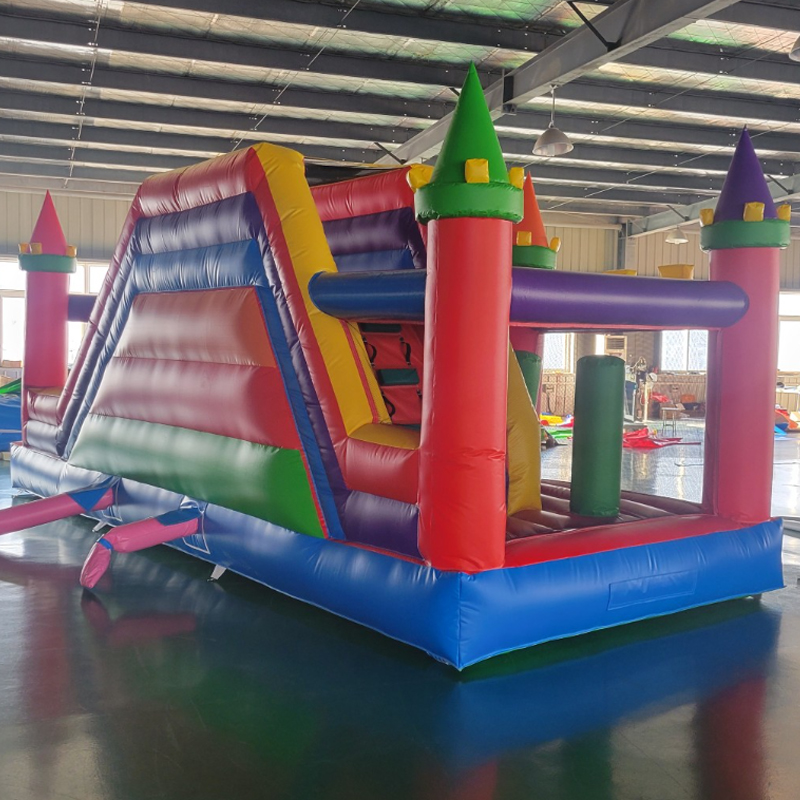 商業用インフレータブル障害物コース、滑り台トンネル付きバウン - Kids Outdoor Tunnel のレビューと価格