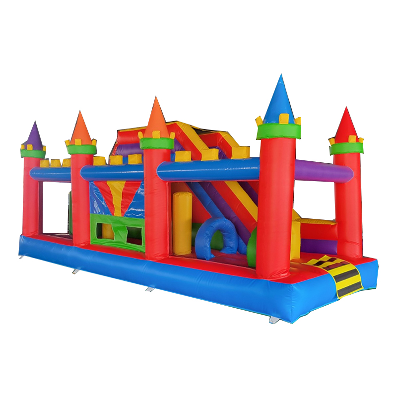 商業用インフレータブル障害物コース、滑り台トンネル付きバウン - Kids Outdoor Tunnel のレビューと価格