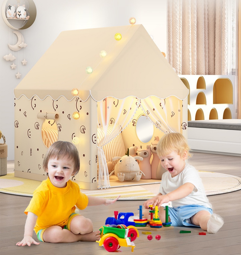 子供用プレイテント プリンセスキャッスルハウス 子供部屋用  - Kids Outdoor Tent のレビューと価格