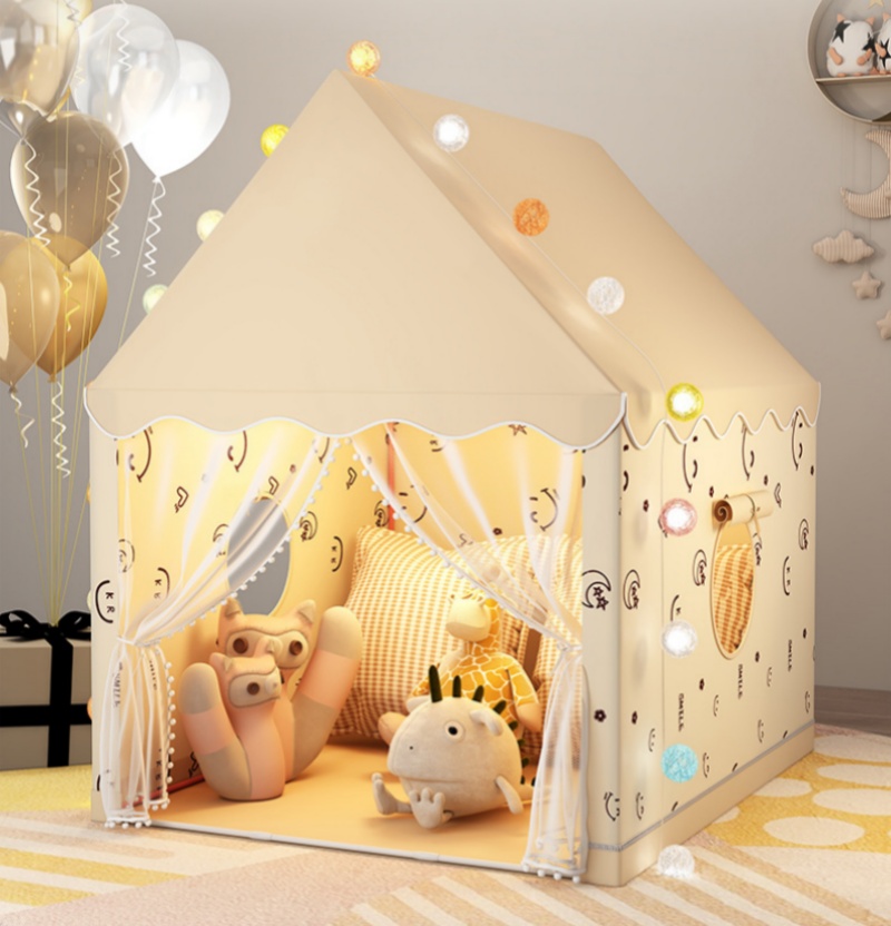 子供用プレイテント プリンセスキャッスルハウス 子供部屋用  - Kids Outdoor Tent のレビューと価格
