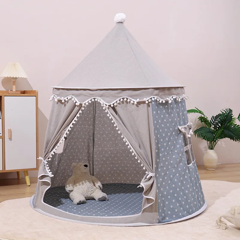 子供用大型ティピーテント 折りたたみ式おもちゃテント 城 子 - Kids Outdoor Tent のレビューと価格