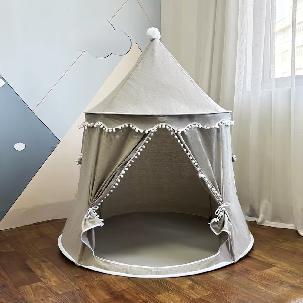 子供用大型ティピーテント 折りたたみ式おもちゃテント 城 子 - Kids Outdoor Tent のレビューと価格