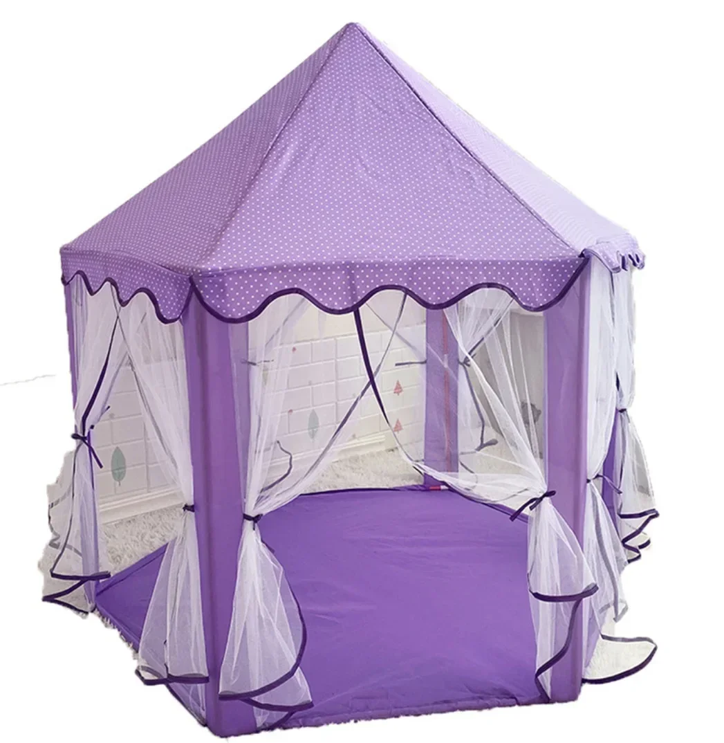 ポータブル子供用テント子供用テントおもちゃ女の子プリンセス城 - Kids Outdoor Tunnel のレビューと価格