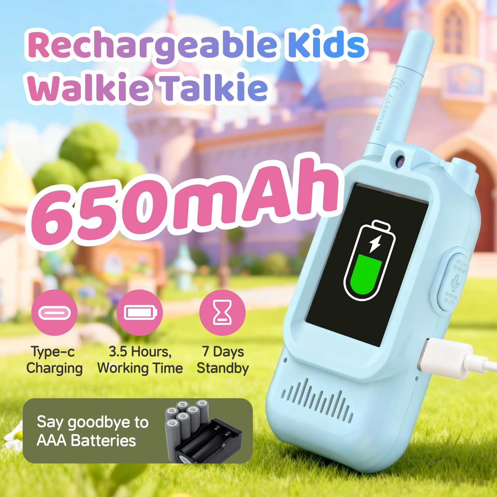 2 個ビデオ子供用ビデオトランシーバー子供屋内屋外おもちゃ音 - Kids Outdoor Voices のレビューと価格