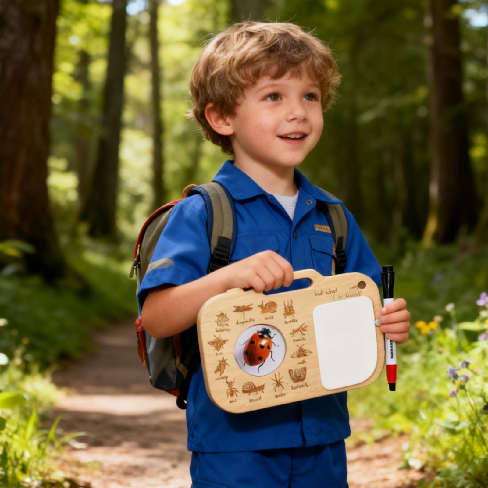 自然探検おもちゃ 植物顕微鏡 教育用ギア 子供用アウトドアア - Kids Outdoor Adventure Kit のレビューと価格