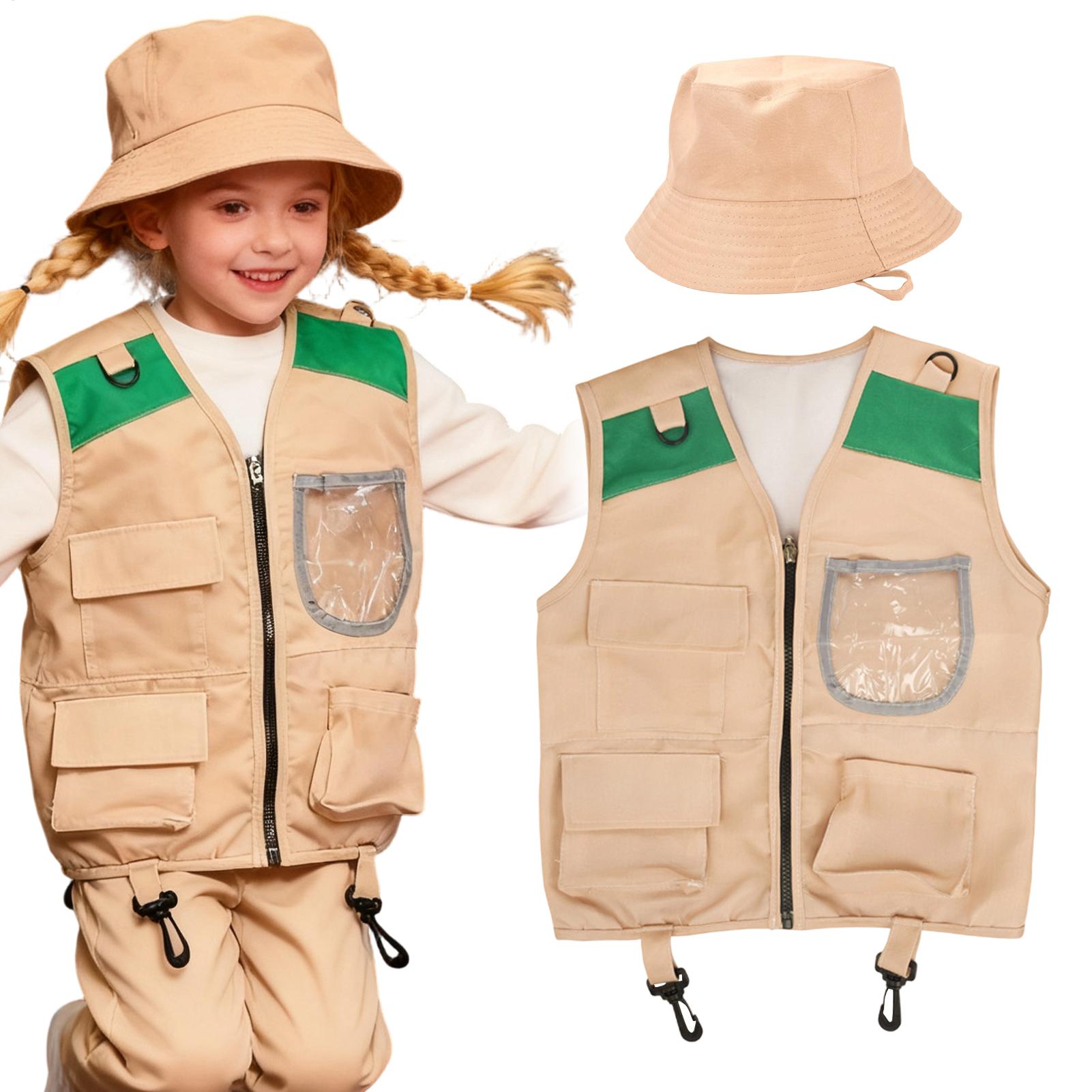 サファリ探検家コスチューム キッズロールプレイアウトドアアド - Kids Outdoor Adventure Kit のレビューと価格